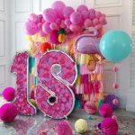 Шар (65''/165 см) Цифра, 8 Каркасная, 1 шт. в уп., 131378