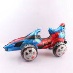 Шар (24''/61 см) Фигура 3D, Гоночная машина, Синий, 1 шт. в уп., 19614