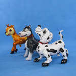 Шар (24''/61 см) Фигура 3D, Олень, Коричневый, 1 шт. в уп., 19548