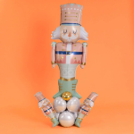 Шар (16''/41 см) Мини-фигура, Щелкунчик, Розовый, 1 шт., G72107