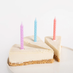 Свечи Нежный микс, Макарунс, 0,8*8 см, 8 шт. с держат., 639247