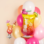 Шар (30''/76 см) Фигура, Коктейль со льдом, 1 шт. в уп., 15396P