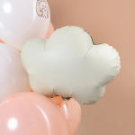 Шар (19''/48 см) Фигура, Облако, Сатин, 1 шт., 26110