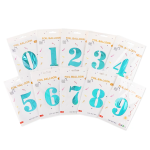 Шар (40''/102 см) Цифра, 4, Тиффани, Металлик, 1 шт. в уп., 24234