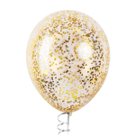 Конфетти фольга Квадрат, Золото, Металлик, 0,5 см, 50 г., 6015526