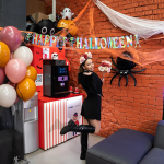 Шар (32''/81 см) Фигура, Паук (надув воздухом), Черный, 1 шт. в уп., 23499P