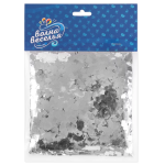 Конфетти фольга Квадрат, Серебро, Металлик, 0,5 см, 50 г., 6015527