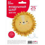 Шар (25''/64 см) Фигура, Львенок, 1 шт. в уп., 24165