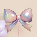 Шар (41''/104 см) Фигура, Бант, Градиент, 1 шт. в уп., 25614-P