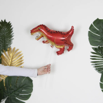 Шар с клапаном (17''/43 см) Мини-фигура, Динозавр Тираннозавр, 1 шт., 23259