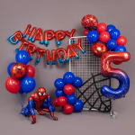 Шар (22''/56 см) Фигура 3D, Человек Паук, 1 шт. в уп., 24498