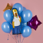 Шар (32''/81 см) Фигура, Семья героев, Папа, 1 шт. в уп., 24486