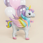 Шар (26''/66 см) Фигура 3D, Волшебный единорог, 1 шт. в уп., 26966