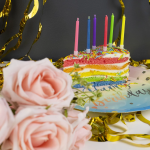 Свечи Цветное пламя, Ассорти, 0,5*6 + 3 см, 6 шт. с держат., 802942