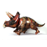 Шар (46''/117 см) Фигура 3D, Динозавр Трицератопс, 1 шт. в уп., 19597