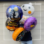 Шар (31''/79 см) Фигура, Маленькое привидение, 1 шт., 180666