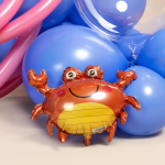 Шар (12''/30 см) Мини-фигура, Морской краб, 1 шт., 902893