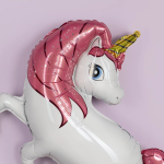 Шар (42''/107 см) Фигура, Волшебный единорог, 1 шт., 901779