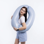 Шар (40''/102 см) Цифра, 0 Slim, Небесный, 1 шт. в уп., 941094