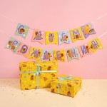 Упаковочная бумага 80гр (0,7*1 м) Капибара, СДР, Все Сбудется!, 10 шт., 2050904