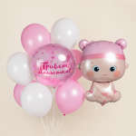 Шар (33''/84 см) Фигура, Малышка Девочка, 1 шт. в уп., 26749