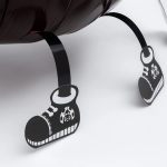 Шар 3D (18''/46 см) Ходячая Фигура, Божья коровка, Красный, 1 шт. в уп., R2261P