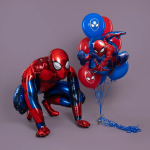 Шар (31''/79 см) Фигура, Герой Паук в прыжке, 1 шт. в уп., 26306SP