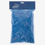Шарики пенопласт, Синий, 2-4 мм, 10 гр., 6521333