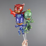 Шар (15''/38 см) Мини-фигура, Герои в масках, Гекко, 1 шт., 902866