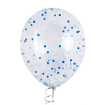 Шарики пенопласт, Цветной микс, Голубой/Синий, 6-8 мм, 20 гр., 6231120