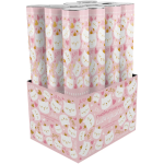 Пневмохлопушка (12/30 см), Котенок Принцесса, Короны фольга и круги тишью, Золото/Розовый, 1 шт., 723033