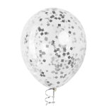 Конфетти фольга Квадрат, Серебро, Металлик, 1 см, 50 г., 6015261