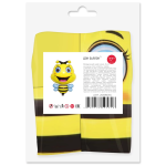 Шар с клапаном (17''/43 см) Мини-фигура, Счастливая пчела, 5 шт. в уп. (цв.этик.), 20886S5