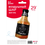 Шар (29''/74 см) Фигура, Бутылка Виски, 1 шт. в уп., 15268P