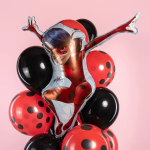 Шар (33''/84 см) Фигура, Леди Баг, 1 шт., 901771