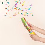 Пневмохлопушка (12/30 см), Три Кота, Веселая музыка, Круги тишью, Ассорти, 1 шт., 823189