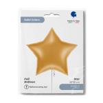 Шар (36''/91 см) Звезда, Золото, 1 шт. в уп., 36202G-P
