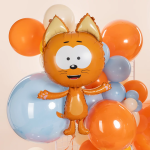 Шар (41''/104 см) Фигура, Котенок Котэ, 1 шт. в уп., 20132