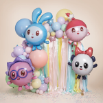 Шар (38''/97 см) Фигура, Малышарики, Пандочка, 1 шт. в уп., 515300