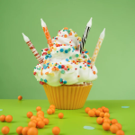 Свечи Сафари, Ассорти, 0,5*6 + 1 см, 8 шт. с держат., 630257