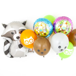 Шар (30''/76 см) Фигура, Лесной Енот, 1 шт. в уп., 35176-P