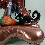 Шар 3D (58''/147 см) Фигура на подставке, Дерево на Хэллоуин, 1 шт. в уп., 23555V