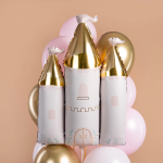 Шар (34''/86 см) Фигура, Замок принцессы, 1 шт. в уп., 27536P