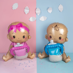 Шар (20''/51 см) Фигура 3D, Малыш Мальчик, 1 шт. в уп., 24888