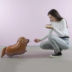 Шар 3D (29''/74 см) Ходячая Фигура, Ретривер, 1 шт., R506