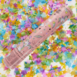 Пневмохлопушка (12/30 см), Радужный единорог, Звезды тишью, Ассорти, 1 шт., 823157