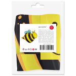 Шар с клапаном (16''/41 см) Мини-фигура, Веселая пчела, 5 шт. в уп. (цв.этик.), 17032S5