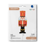 Шар (42''/107 см) Фигура, Щелкунчик, Красный, 1 шт. в уп., G72087-P