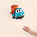 Шар с клапаном (14''/36 см) Мини-фигура, Грузовичок Лёва, 5 шт. в уп., 501827