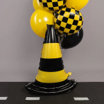 Шар (35''/89 см) Фигура, Дорожный конус, 1 шт., 27762